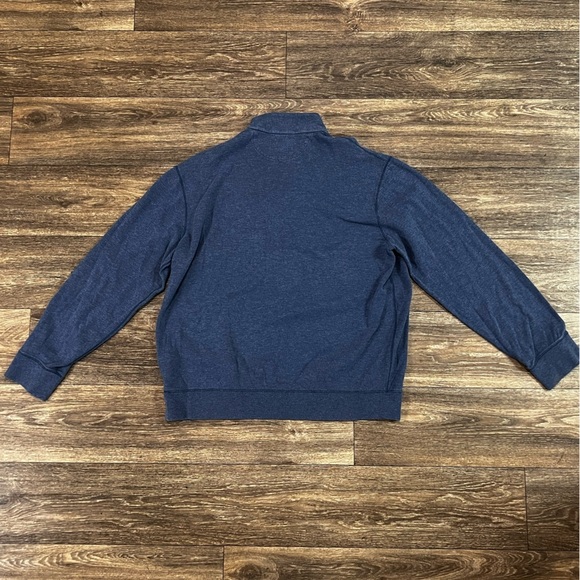 Polo Ralph Lauren Performance 1/4 Zip Mens Pullover Sweater Navy - Picture 4 of 5